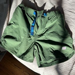 Topo designs rip stop shorts